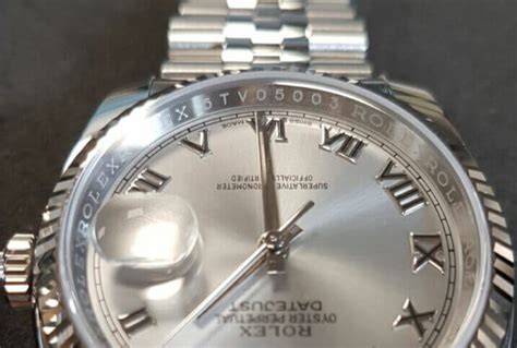 corredo rolex datejust seriale p|rolex serial number.